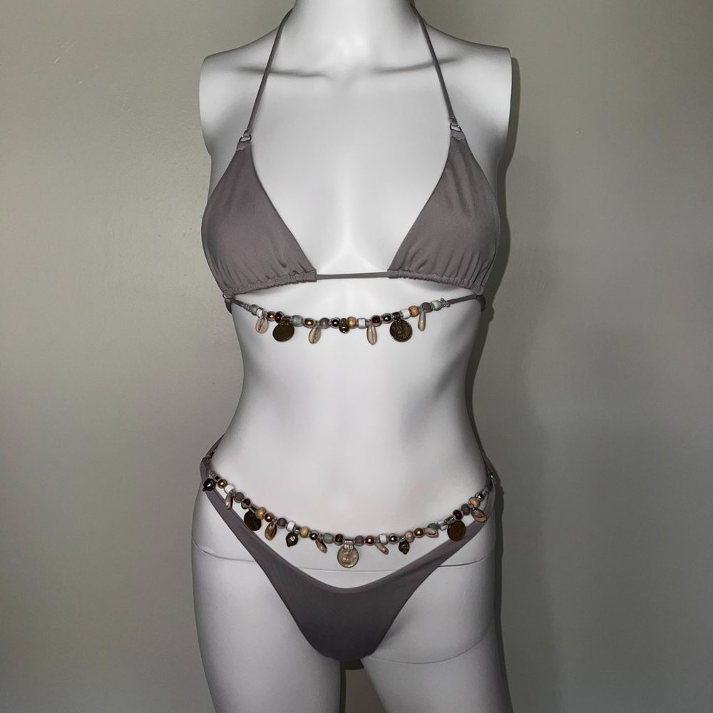 ANDI BAGUS kazbah seashell micro bikini